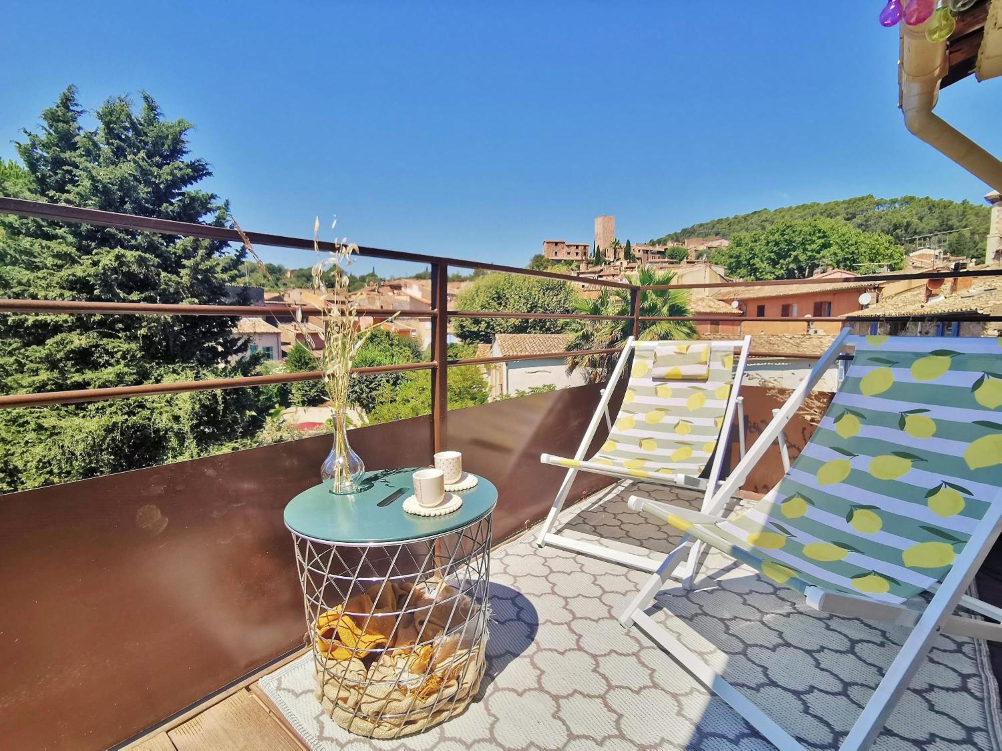 Le Nid En Chante Vue Panoramique Les Arcs-sur-Argens 外观 照片